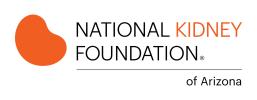 National Kidney Foundation of Arizona Logo